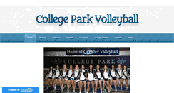 Desktop Screenshot of collegeparkvolleyball.org